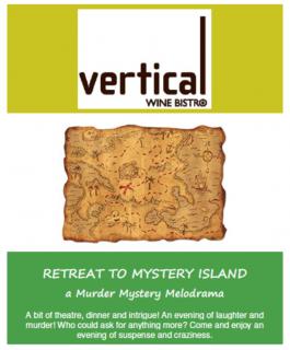 Vertical Wine Bistro mystery night April 28th
