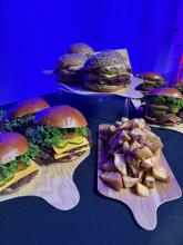 Mr. Mushroon Burger Farm burgers