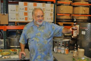 Greg Stark toasts his guests.