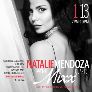 Natalie Mendoza at The Mixx