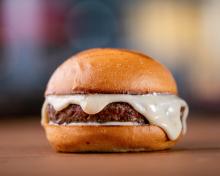 Truffle Burger at Umami